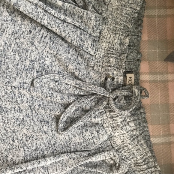 ROXY Women’s Heather Grey Cozy Sweatpants/Joggers - Picture 3 of 5